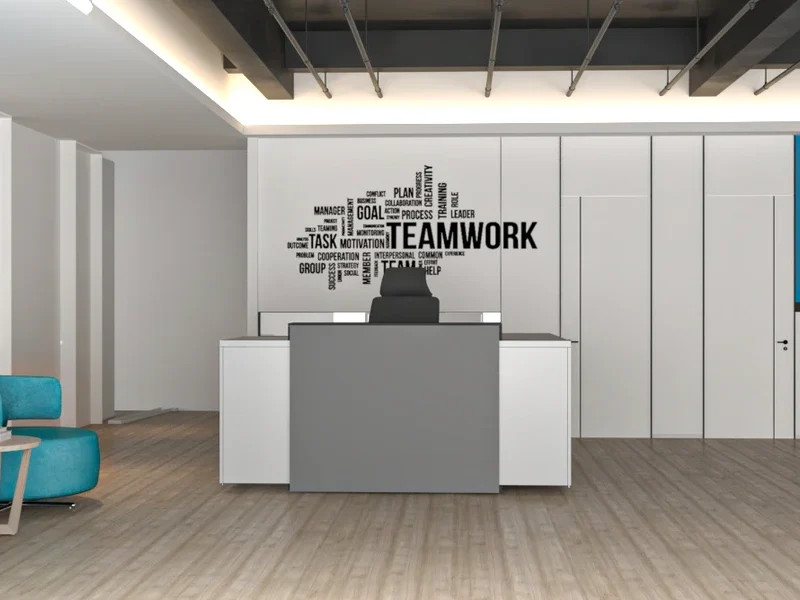 کانتر اداری دیبا مدل BKO-CO17