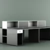 میز کار گروهی نیکا مدل BKO-TE15