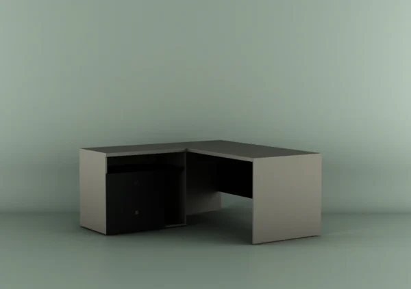 میز کارمندی راتا با کشو مدل ST-12 (2)