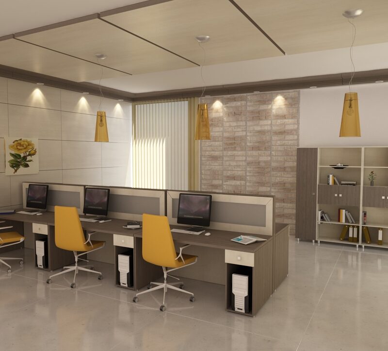 میز کار گروهی نادین