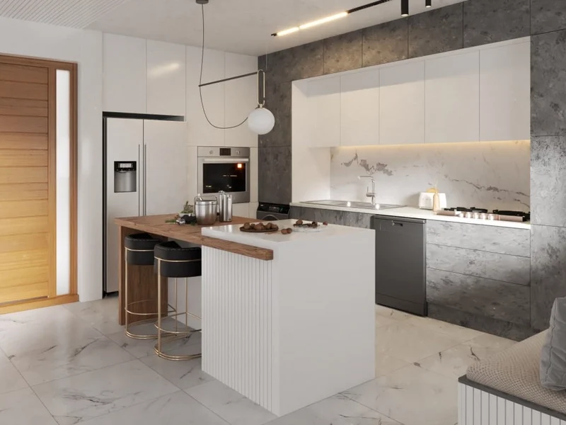 کابینت ام دی اف فرامید و استون