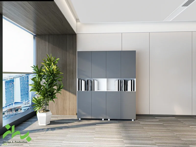 کمد اداری MDF مدل BKO-Fi16