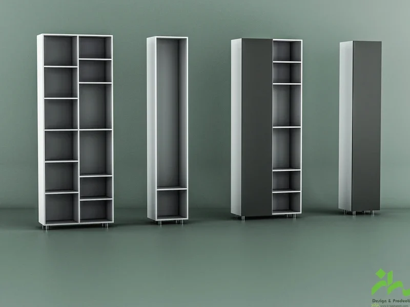 کمد اداری MDF مدل BKO-Fi20