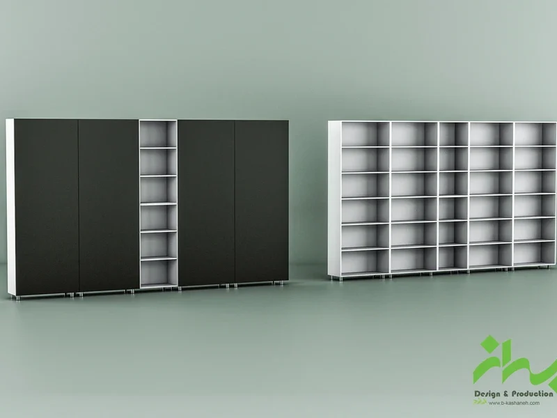 کمد اداری MDF مدل BKO-Fi23