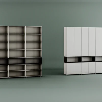 کمد اداری MDF مدل BKO-Fi25