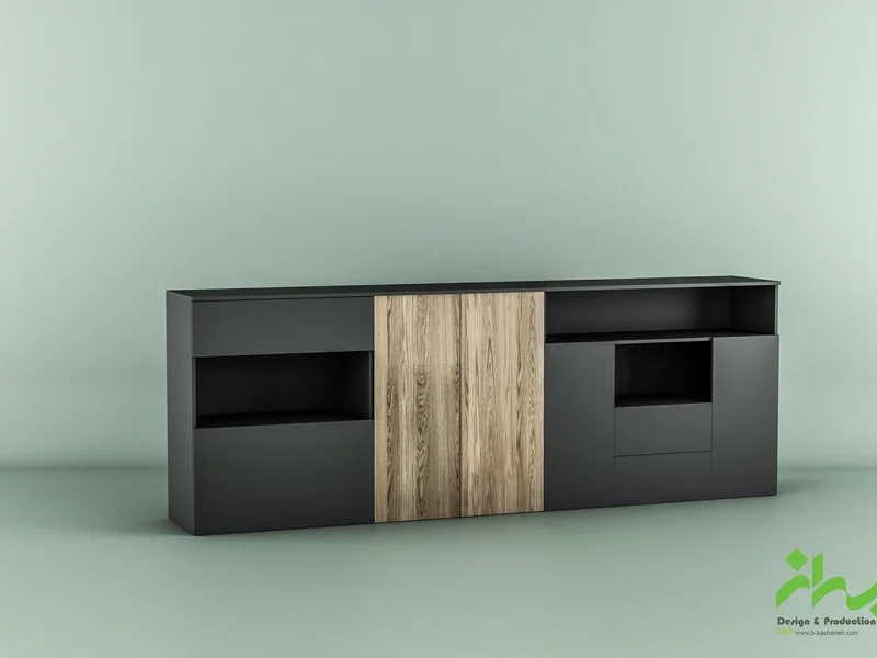 کمد اداری MDF مدل BKO-Fi31