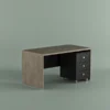 میز کارمندی ساده با فایل ۳ کشو مدل ST-23