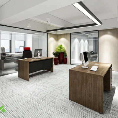 میز کارمندی کشو و کیس مدل BKO-ST23