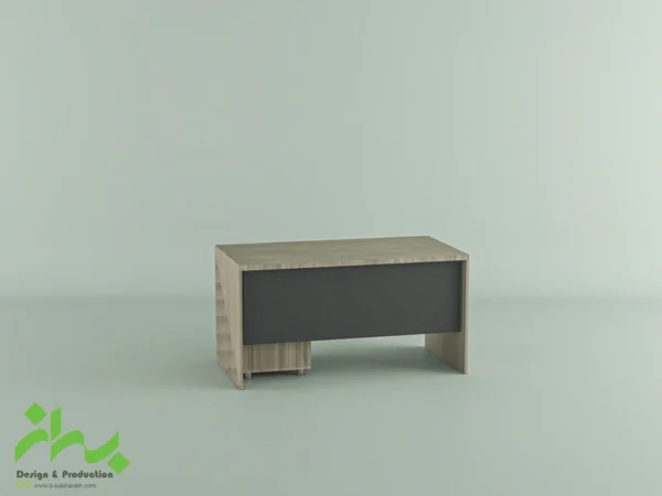 میز کارمندی ساده با کشو و کمد مدل ST-23 (2)