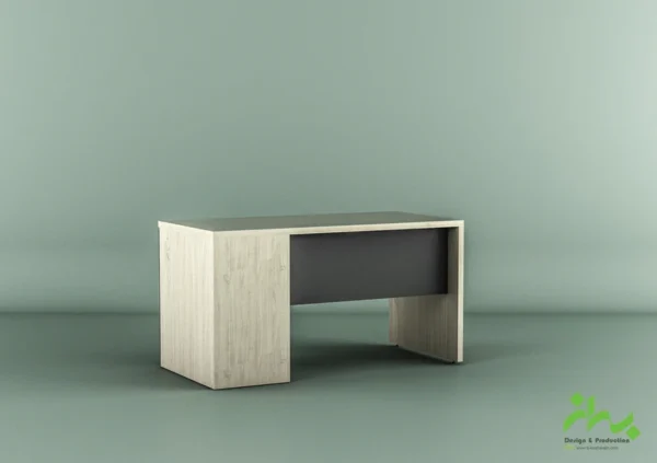 میز کارمندی ساده دو کشو مدل ST-25 (2)