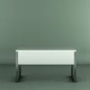 میز کارمندی پایه مستطیلی ساده با کتیبه کامل (1)