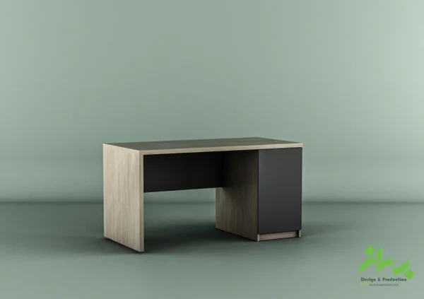 میز کارمندی کشو و کمد مدل BKO-ST26