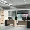 میز کارمندی کشو و کمد مدل BKO-ST26