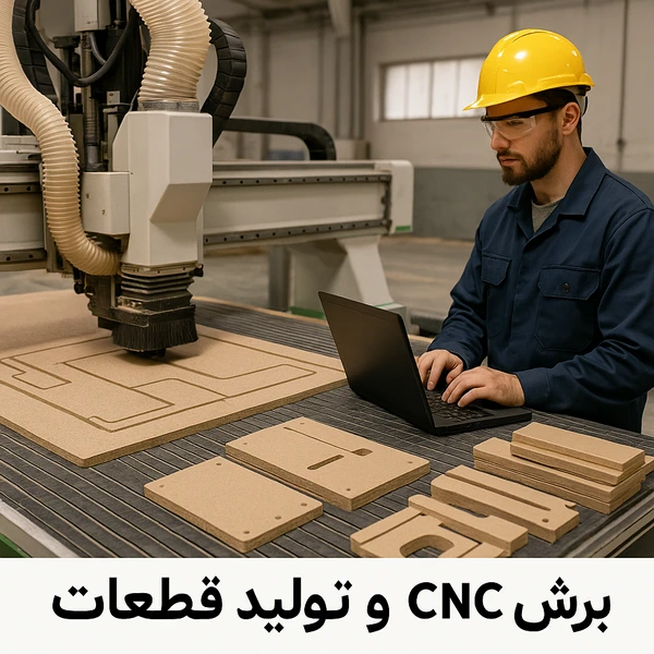 برش cnc و تولید قطعات