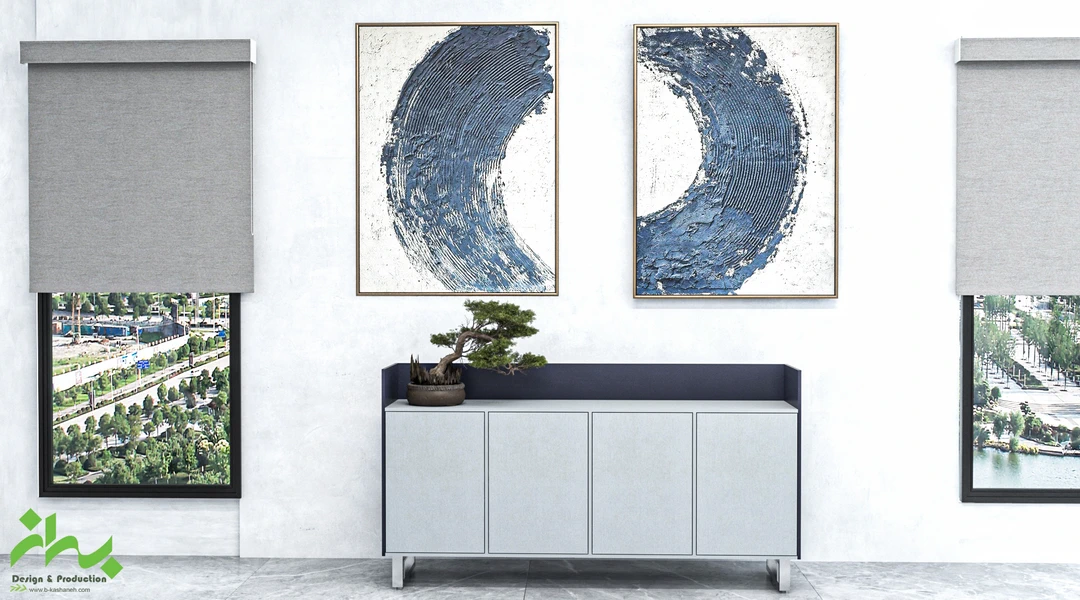 کمد اداری MDF مدل BKO-Fi52