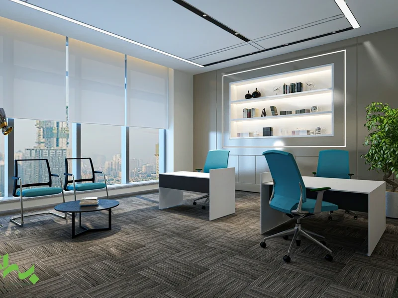 میز کارمندی کشو و کمد مدل BKO-ST27